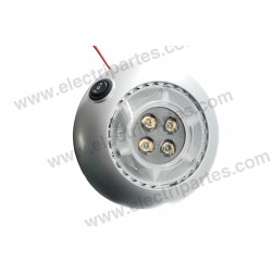 Lampara Led Int. Bizel Satin Switch
